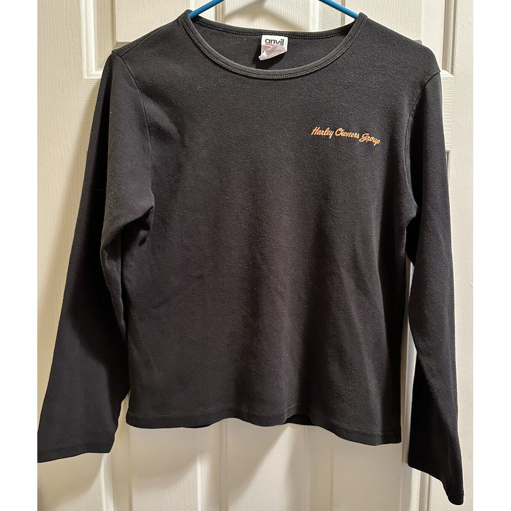Harley-Davidson‎ Owners Group Go Home Long Sleeve Womens Shirt Size XL